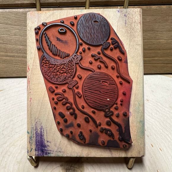Rubber Stamp: Large Balloons - Picture 2 of 4